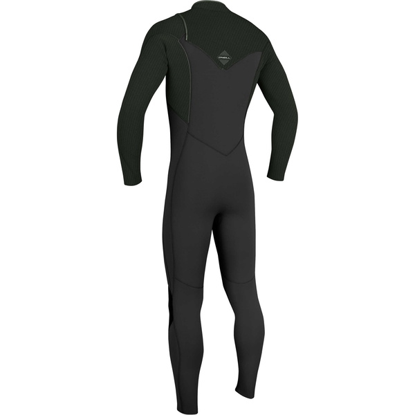 O'Neill Hyperfreak 3/2mm Chest Zip GBS Wetsuit DARK OLIVE / BLACK 5000